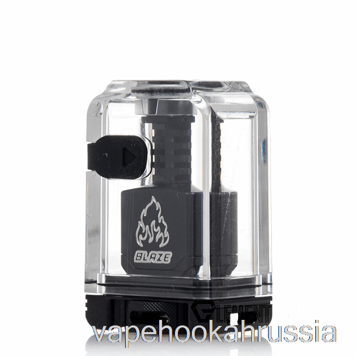 вейп-сок Thunderhead Creations Blaze Bridge Boro Tank серебристо-черный